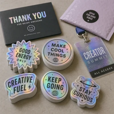 05 holographic vinyl stickers