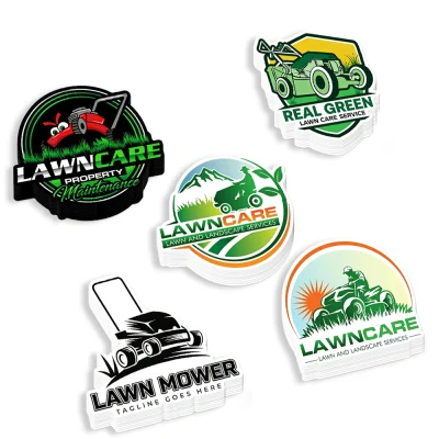 brand logo stickers