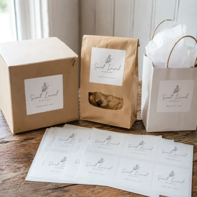 bread and pastry sheet labels
