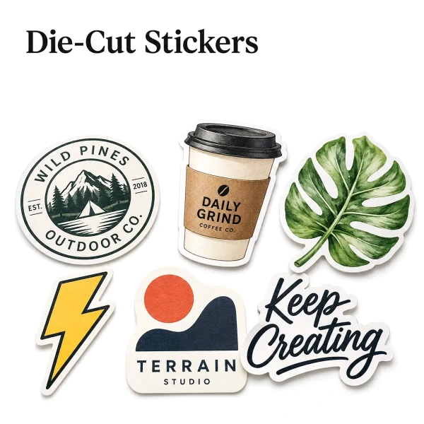 custom die-cut stickers