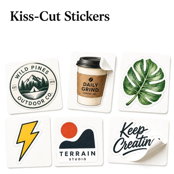 custom kiss-cut stickers