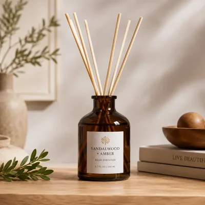 custom reed diffuser labels