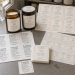 candle labels set hero