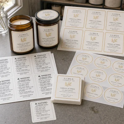 Candle Labels