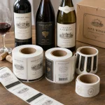 estate reserve wine roll labels