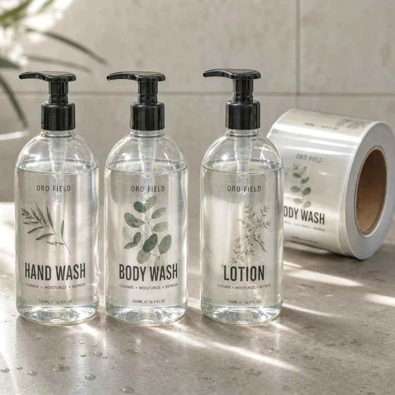 Clear Pet Labels