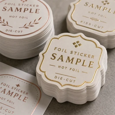 hot foil sticker edge macro