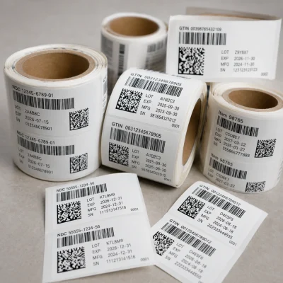 barcode roll labels