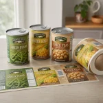 custom canned food labels