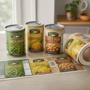 custom canned food labels