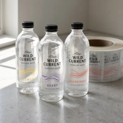 Clear Bopp Labels