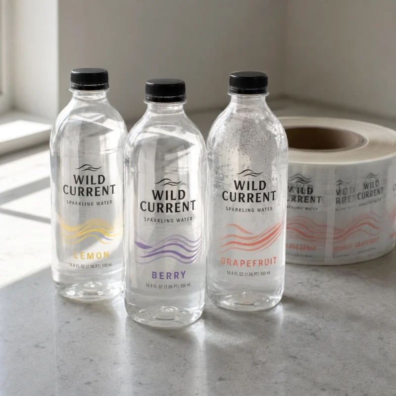 Clear Bopp Labels