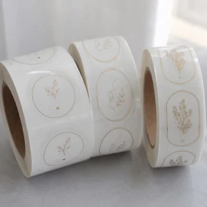 clear vinyl roll labels