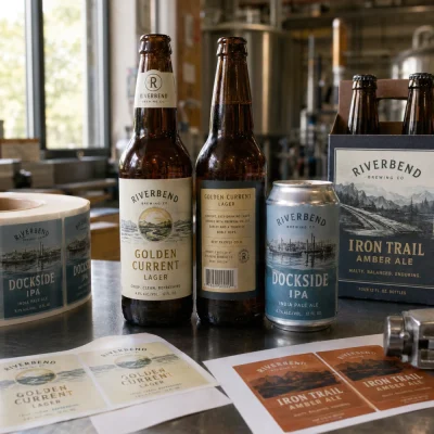 cool beer labels sheet