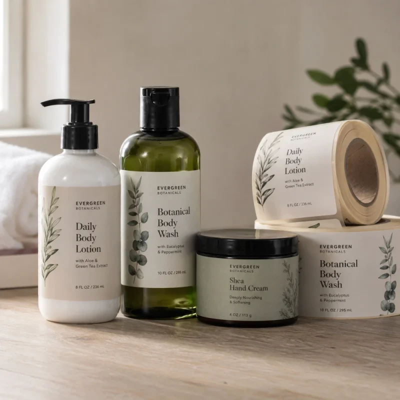 Bath Body Labels