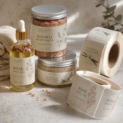 custom bath body labels