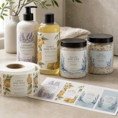 custom bath body labels