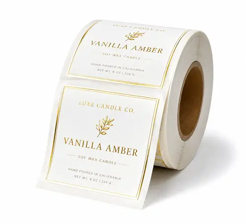 foil roll labels