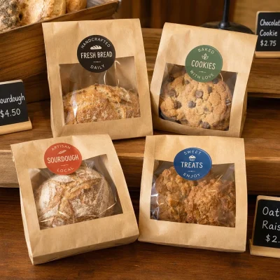 custom food label for bread