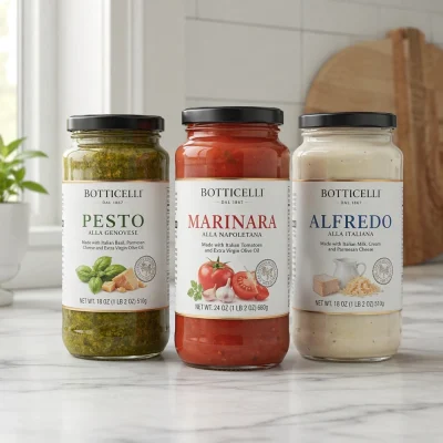 custom food label for sauce bottle 02
