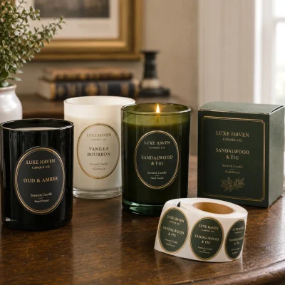 gold foil for candles