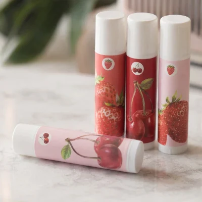 custom lip balm labels