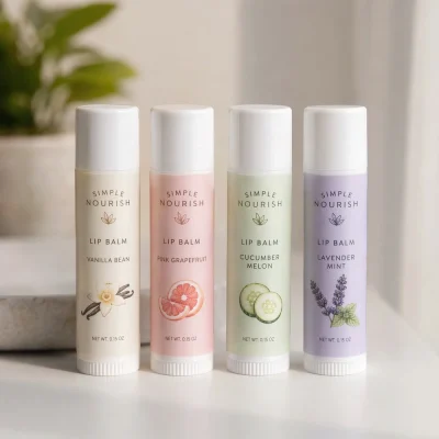 custom lip balm labels