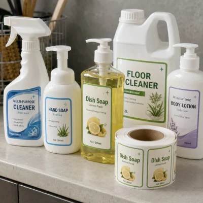 oil resistant Kitchenware Labels