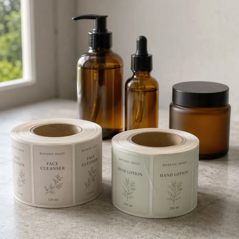 Permanent Adhesive Labels