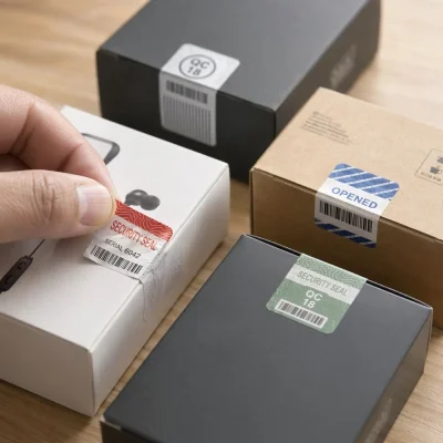 permanent adhesive labels for packaging