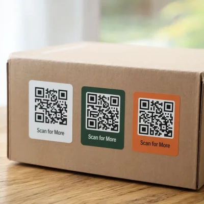 custom qr code labels