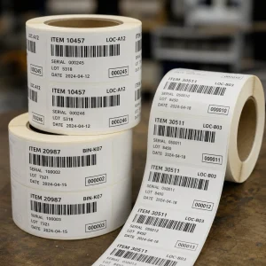 roll barcode labels
