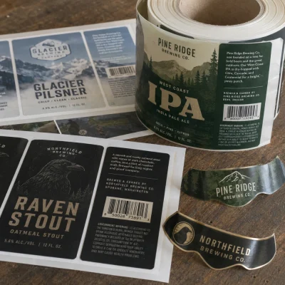 roll sheet labels for beer