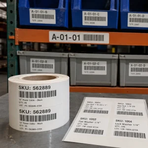 thermal transfer paper roll labels