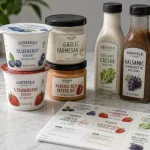 white bopp labels for refrigerated food