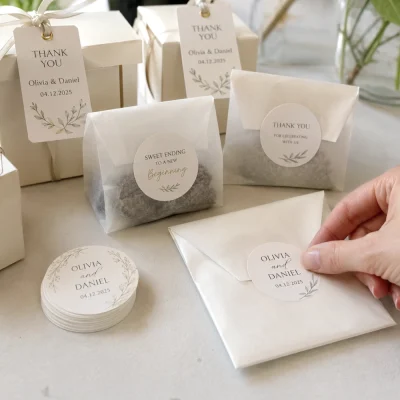 white paper seal