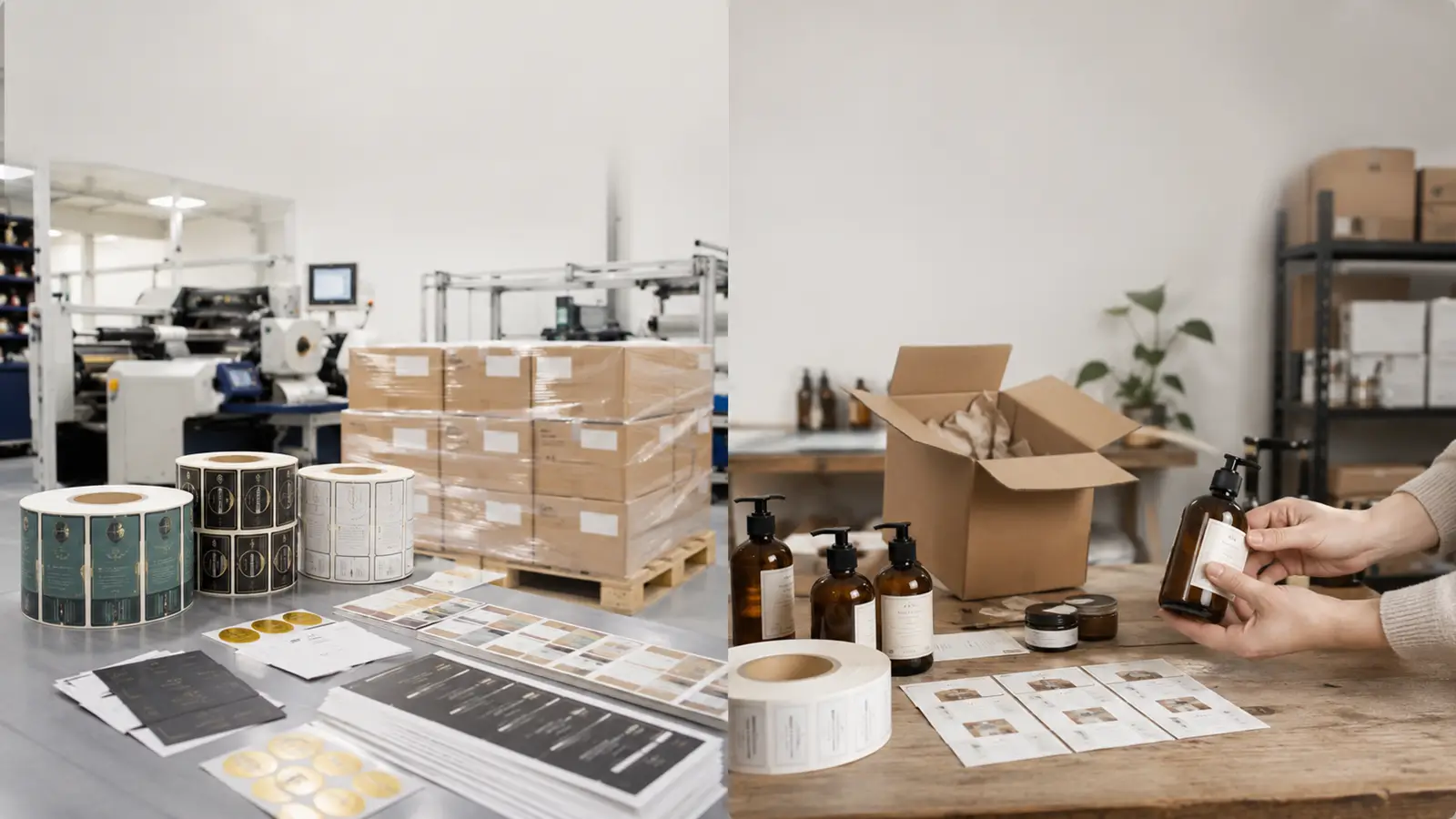 China versus local custom label supplier decision guide