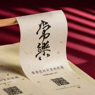 gold flecked decorative textured paper for labels and stickers